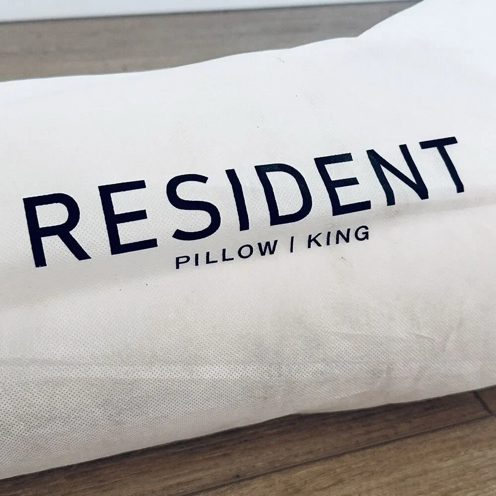 Resident Memory Foam Pillow King Size Nectar One Pillow White Anti-Microbial